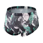4 Pack Men's Ultra-Thin Moisture-Wicking Bold Prints Low-Rise Trunks