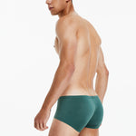 2 Pack Men's Stretch Fit Lightweight & Airy Solid Color Premium Comfy Trunks