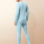 Men's Snug-Fit Soft-Touch Second-Skin Sleep-Ready Warm-Touch Thermal Sets