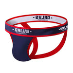 3 Pack Men's U-Pouch Striped Sexy Jockstraps