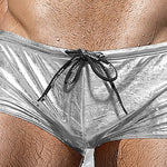 Men’s Fashionable Flash Swim Fitness Trunks