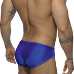 Men's Seamless Comfort Sexy Solid Color Full Coverage Swim Briefs