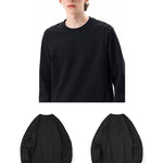 Outdoor Long-Sleeve Sweat-Wicking Quick-Dry Simple Loose Unisex Sports Top