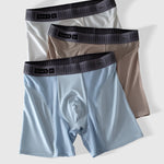 2 Pack Men's Comfort Modal Anti-Chafing Sports Breathable Midway Briefs