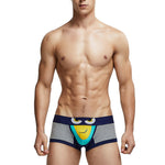 Men's Cartoon Low-rise Cotton Trunks