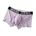 2 Pack Men's Bamboo Fiber Separate Pouch Antibacterial Breathable Briefs
