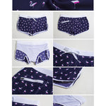 Men's Bold Prints Quick-Dry Pocket Swim Shorts & Trunks