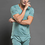 Solid Color Modal Home Boxers for Men