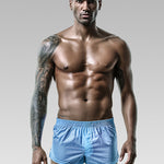 2 Pack Men's Ultra-Soft Cotton Comfy Waistband Odor-Control Boxers