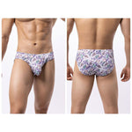 6 Pack Men's Sexy Bold Prints Odor-Control Stay-Put Fit Briefs