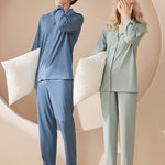 Modal Cotton Comfortable Couple Pajamas Set