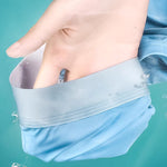 3 Pack Men's Ultra-thin Ice Silk Seamless Solid Trunks