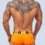 2 Pack Men's Low-rise Sexy Side Opening Pocket Trunk