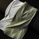 3 Pack Men's Ice Silk Full-Coverage Antibacterial Mid-Rise Boxer Briefs