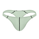 3 Pack Men's Low-Rise U-Pouch & Thin Edging Sporty Cut Thongs