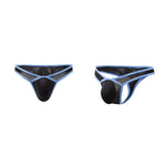 4 Pack Men's Low-Rise Breathable Mesh Lightweight Sexy Thongs