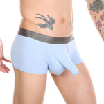 Men’s Dual Ball Pouch Trunks With Fly Front