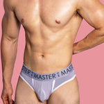3 Pack Men's High-Elasticity Quick-Dry Pouch-Separated Briefs