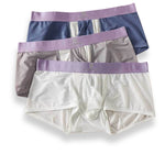 3 Pack Men's Supportive Pouch Lightweight Antibacterial Cooling Trunks