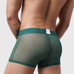 3 Pack Men's Invisible & Mesh Breathable Cooling Touch Trunks
