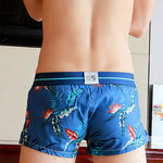 2 Pack Men's Comfortable & Breathable Cotton Skin-Friendly Trunks