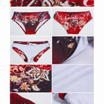 Men's Bold Prints Full Coverage Eco-Friendly Swim Trunks