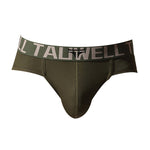 2 Pack Men's Ultra-Soft Cotton Mid-Rise Sporty Cut Seamless Comfort Bikini