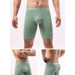 2 Pack Men’s Front Pouch Mesh Boxer Briefs