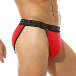 3 Pack Men's Large Pouch Button Waistband Briefs