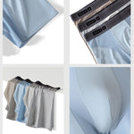 2 Pack Men's Comfort Modal Anti-Chafing Sports Breathable Midway Briefs