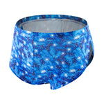 4 Pack Men's Ultra-Thin Moisture-Wicking Bold Prints Low-Rise Trunks