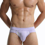 3 Pack Men's Seamless Comfort Sporty Cut Stretch Fit Briefs