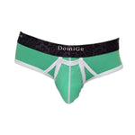 2 Pack Men's Detachable Front Pouch Durable Stretch Skin-Friendly Briefs