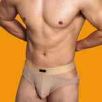 2 Pack Men's Low-Rise Sexy Side-Opening Briefs