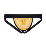 Men's Sporty Cut Adjustable Harness Elastic Supportive Fit Shoulder Strap & Jockstrap