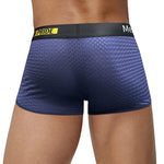 2 Pack Men's Athletic Mesh Trunks with Sculpted Pouch and Stretch Fit