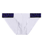 Men’s Sexy Spliced Color Big Pouch Bikini