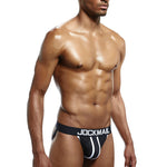 2 Pack Men's Supportive U-Pouch Day-Long Comfort Chafe-Free Design Jockstraps