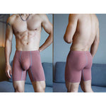 3 Pack Men's Anti-chafing Waffle Boxer Briefs