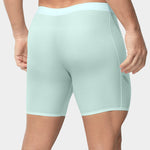 2 Pack Men's Quick-Dry Supportive Pouch Anti-Chafing Sport Midway Briefs