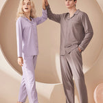 Modal Cotton Comfortable Couple Pajamas Set