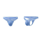 4 Pack Men's Low-Rise Breathable Mesh Lightweight Sexy Thongs
