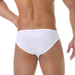 3 Pack Men's Ultra-Thin Camo U-Pouch High-Rise Mesh Breathable Bikinis