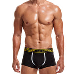 3 Pack Men's Solid Color Odor-Resistant Soft Supportive Pouch Trunks