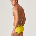 2 Pack Men's Supportive Pouch Low-Rise Trunks