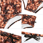 Men's Low-Rise Stylish Print Swim Briefs