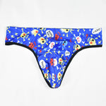 3 Pack Men's Skull Print Thong - Edgy & Sexy