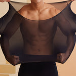 Men's Skin-Friendly Ultra-Thin High-Elastic Anti-Static Thermal Base Layer Tops & Bottoms