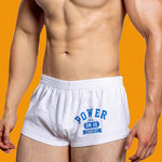 2-pack Men's DM Printed Lettering Low Waist Sexy Cotton Boxer Shorts