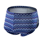 4 Pack Men's Ultra-Thin Moisture-Wicking Bold Prints Low-Rise Trunks